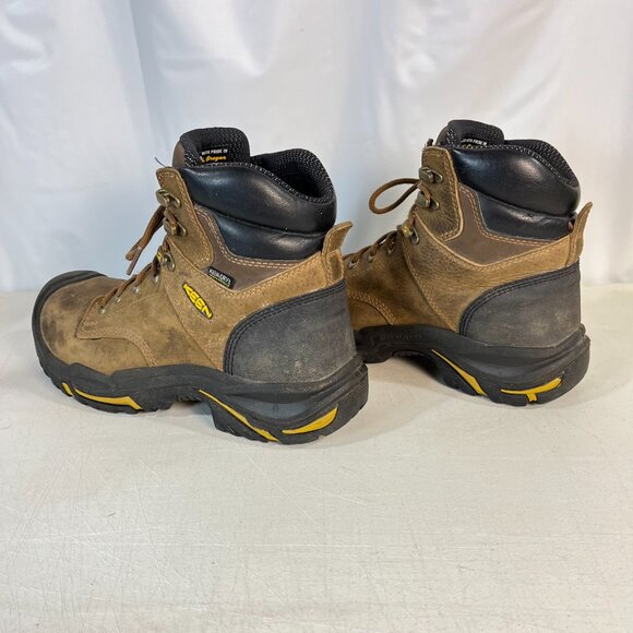 7.5 EE Men's KEEN Utility Mt. Vernon 6'' Waterproof Soft Toe Work Boot - 1014600 - Picture 4 of 14